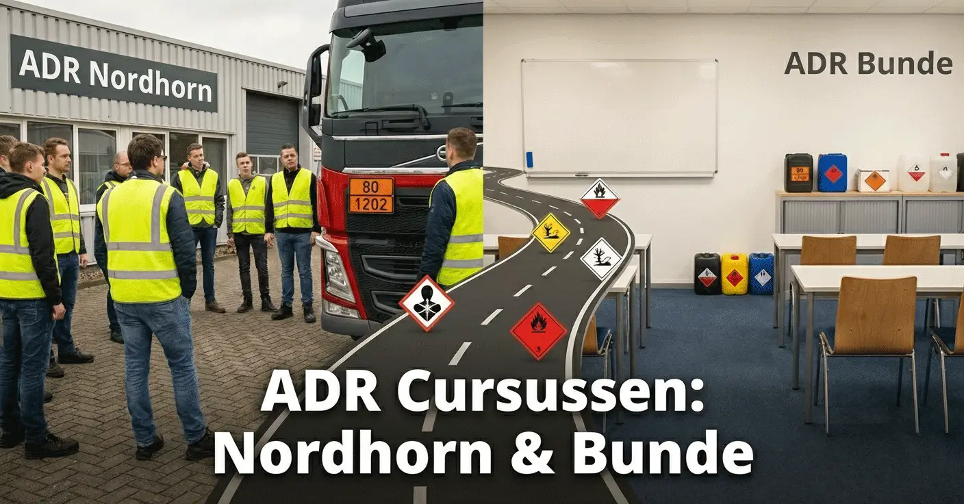 ADR herhalingscursus Duitsland – examen op locatie in Nordhorn of Bunde